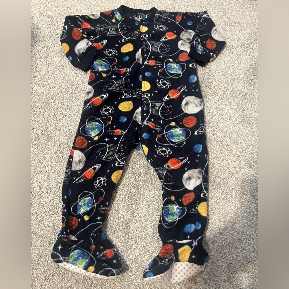 Children’s Place Fleece Footed Pajama - 12-18M